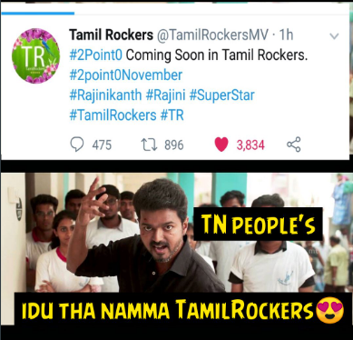 Tamilrockers 2PointO Challenge