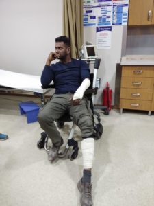 Vishal Met Accident